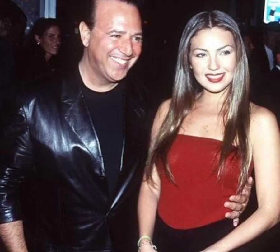 INSTAGRAM @Thalia Fotografía cuando eran novios