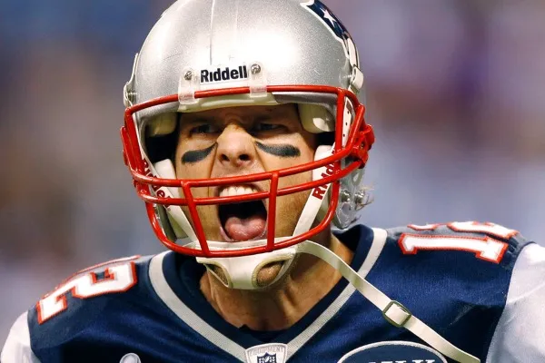 Tom Brady en su etapa con los Pats