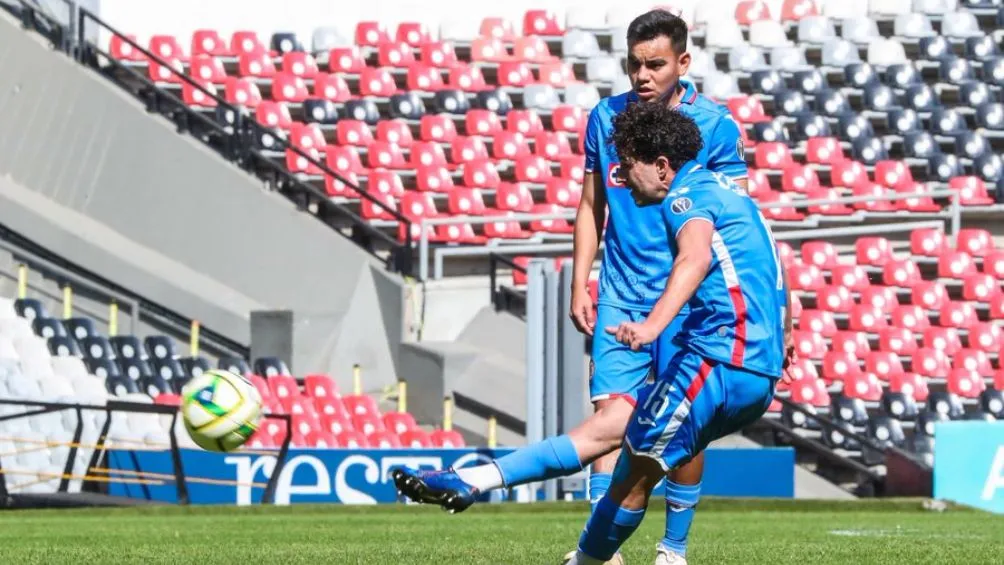 TWITTER | @CRUZAZUL Nacho Rivero anotó el primero de los cementeros