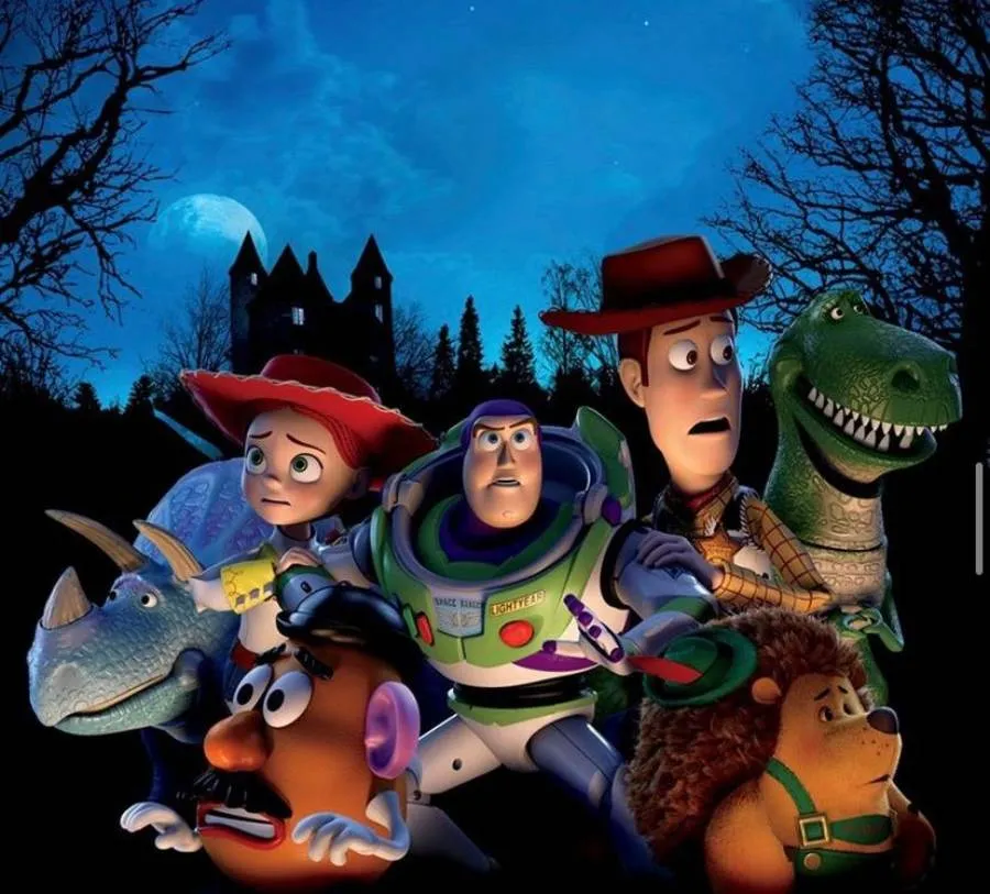 Personajes de Toy Story en especial de Halloween