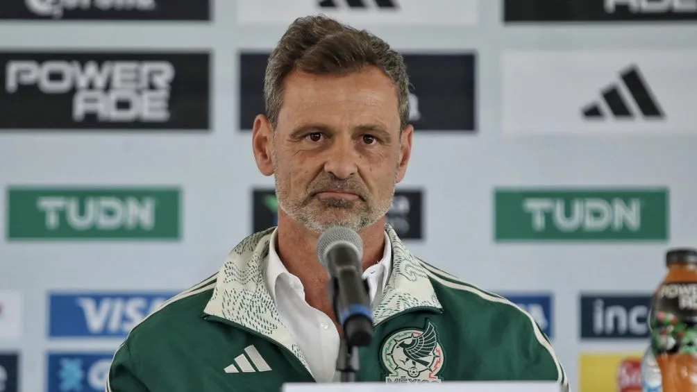 Diego Cocca con los colores del Tricolor