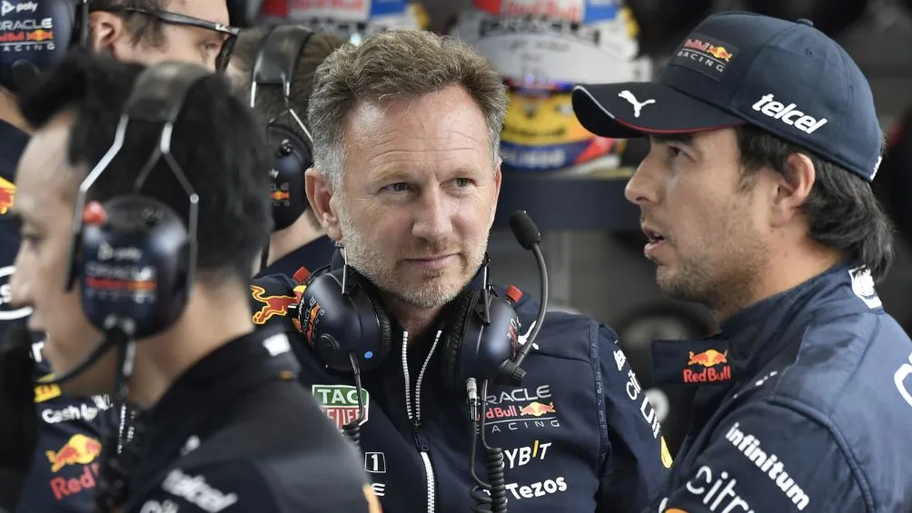 Christian Horner junto a Sergio &quot;Checo&quot; Pérez