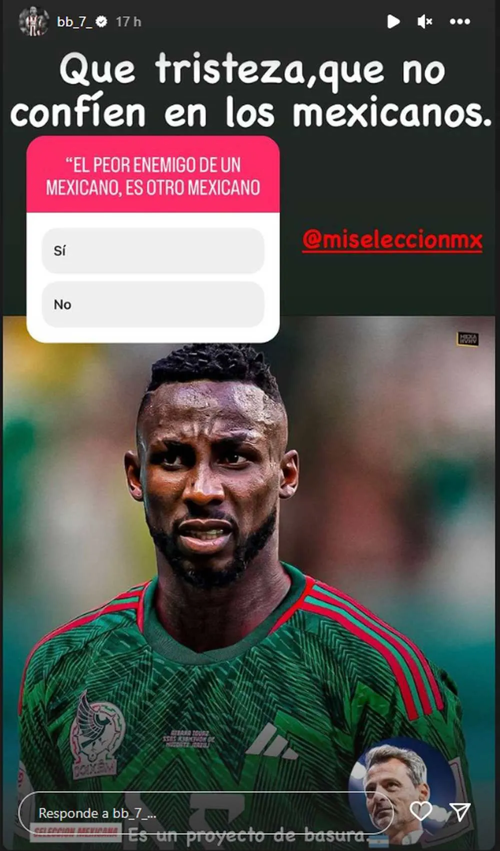 El Bofo se mostró descontento con la llegada de Cocca