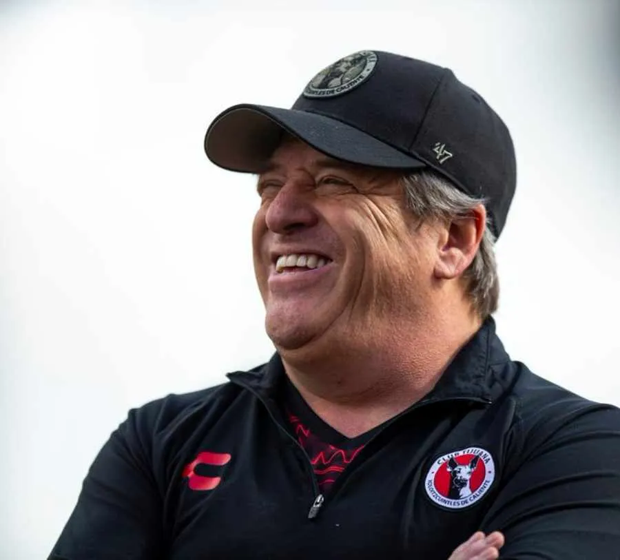 TWITTER @Xolos Miguel Herrera entrenando con Xolos