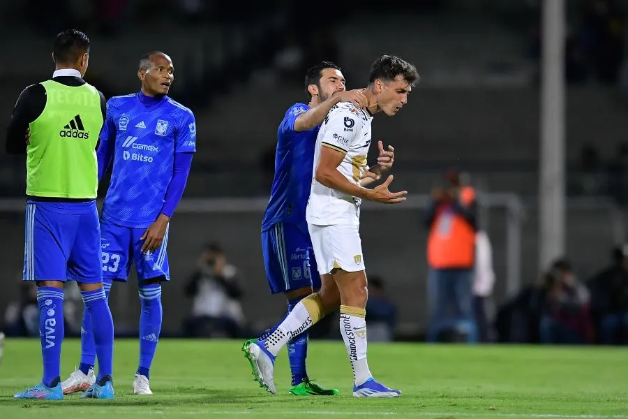 Partido entre Pumas y Tigres de la Liga MX
