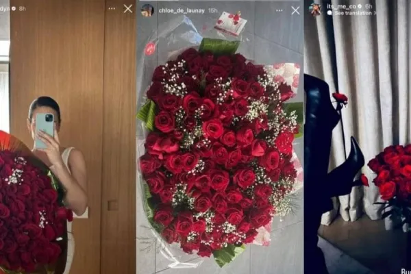 Las mujeres presumieron el gesto