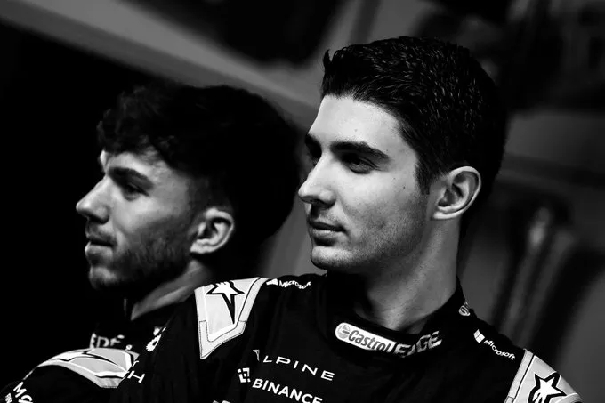 Ocon Steban y Gasly
