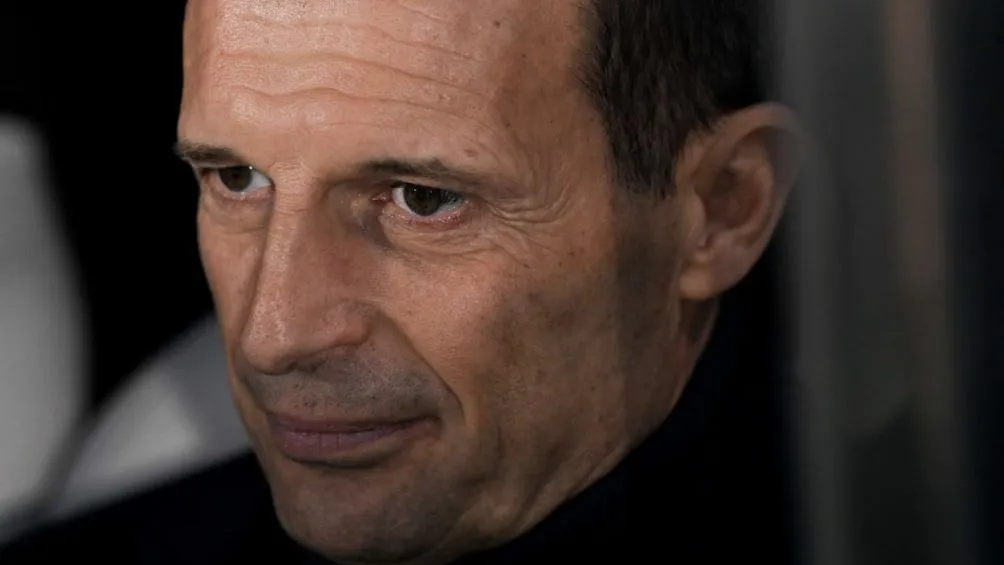 Massimiliano Allegri previo al arranque del encuentro