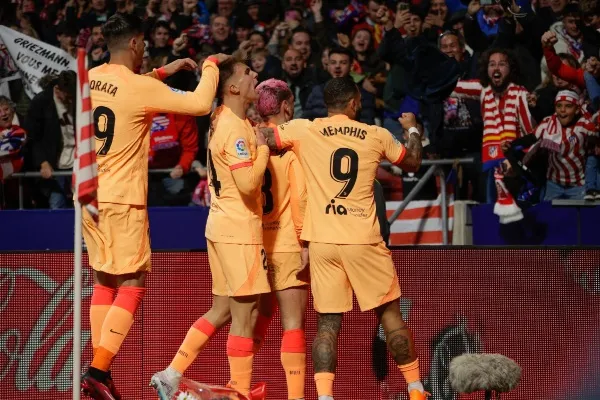 Los colchoneros sumó de tres puntos