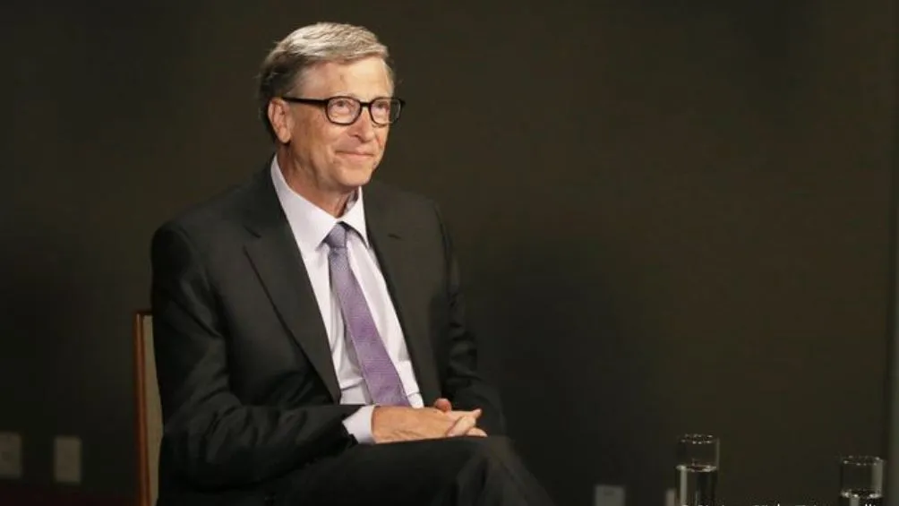 Bill Gates durante una entrevista