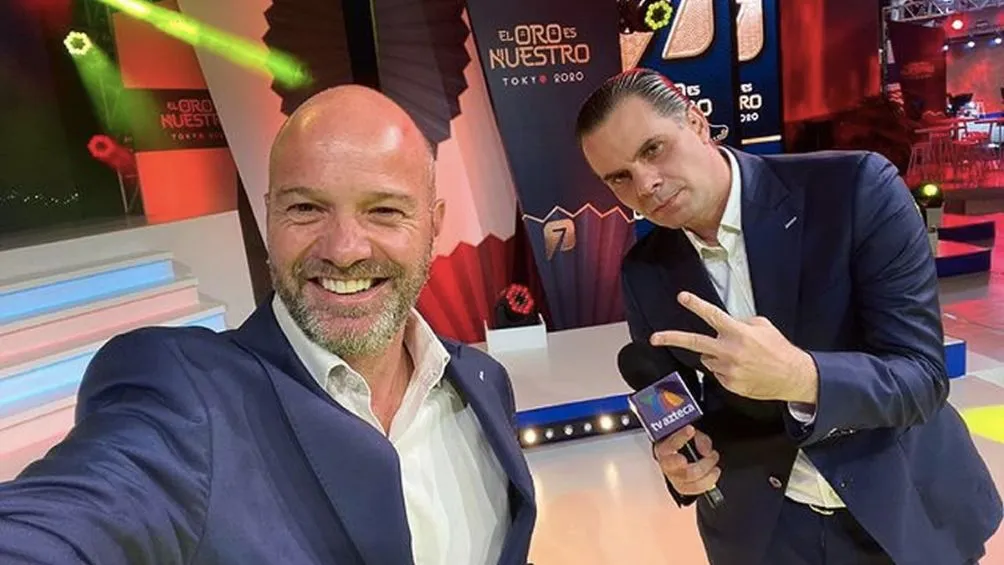 Martinoli junto al Dr. García