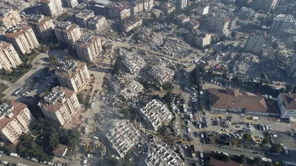 La zona de Hatay tras el terremoto