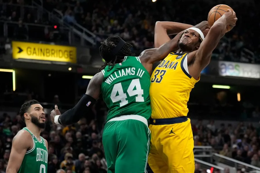 Partido entre Celtics y Pacers