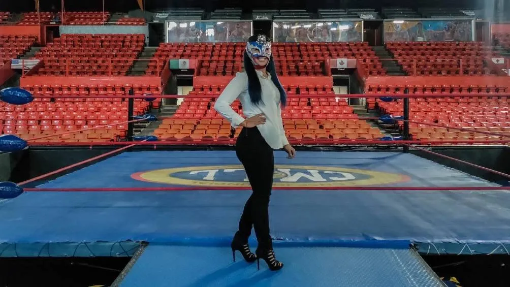 Catalina lista para la Arena México