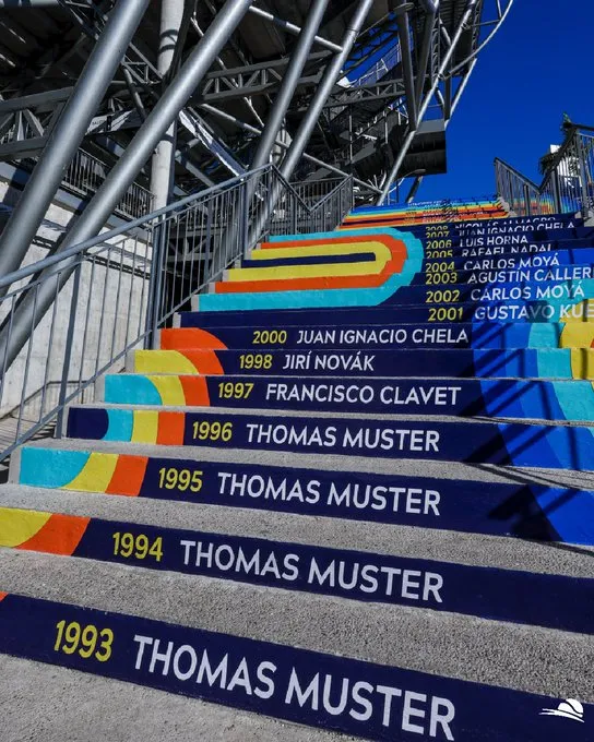 Las escaleras de los campeones en el AMT