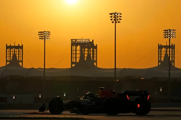 El atardecer en Bahréin