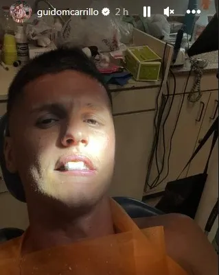 Guido Carillo, jugador de Estudiantes de La Plata