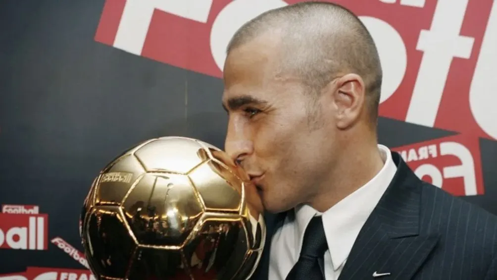 Fabio Cannavaro fue el último en ganar un premio individual tras ganar la Copa del Mundo