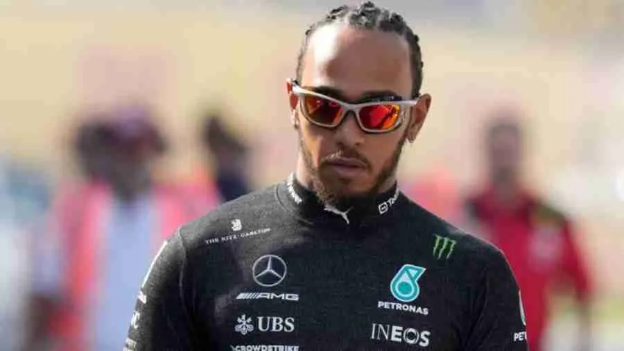 Hamilton en evento de F1