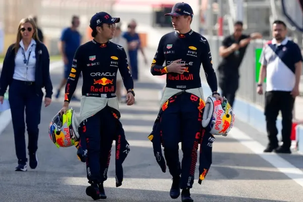 Max Verstappen y Checo Pérez en la F1