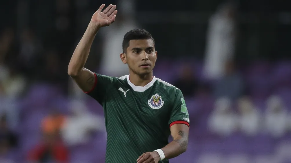 Orbelín Pineda dejó a Chivas en 2017