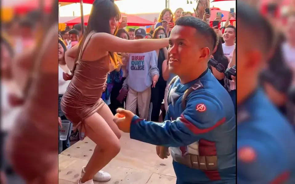 Medio Metro bailando con nuevo disfraz