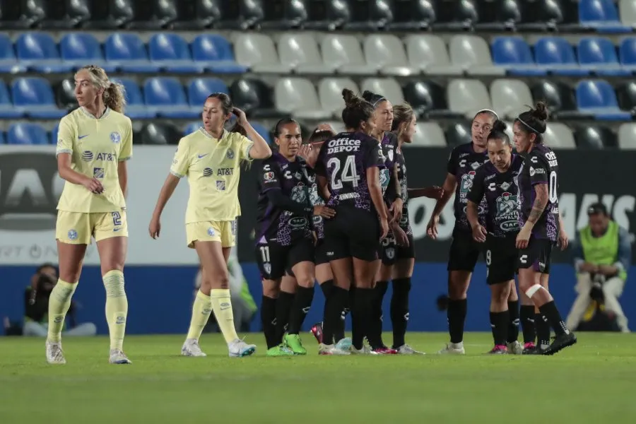 Partido del América vs Pachuca en Liga MX Femenil