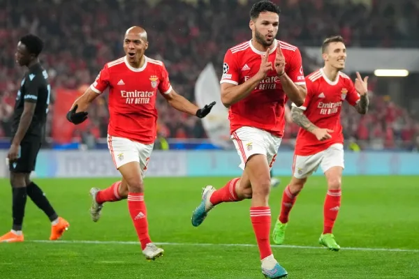 El Benfica no tuvo piedad del Brujas