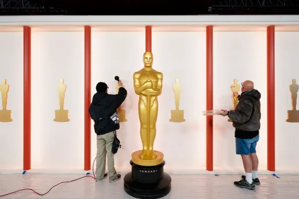 Está todo listo para la ceremonia