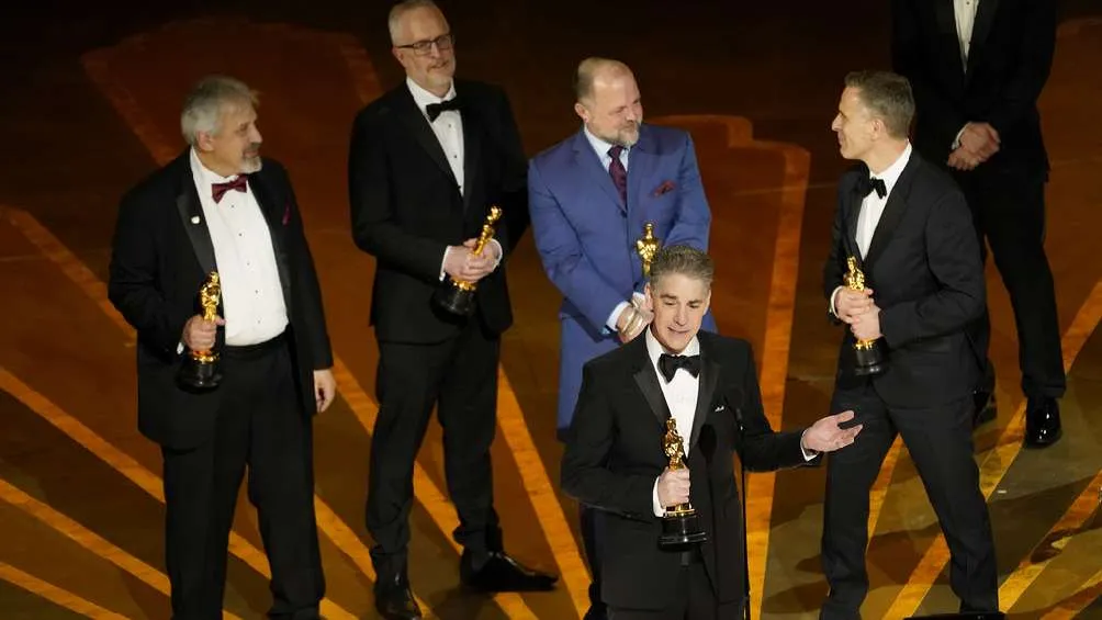 Encargados del sonido en Top Gun Maverick