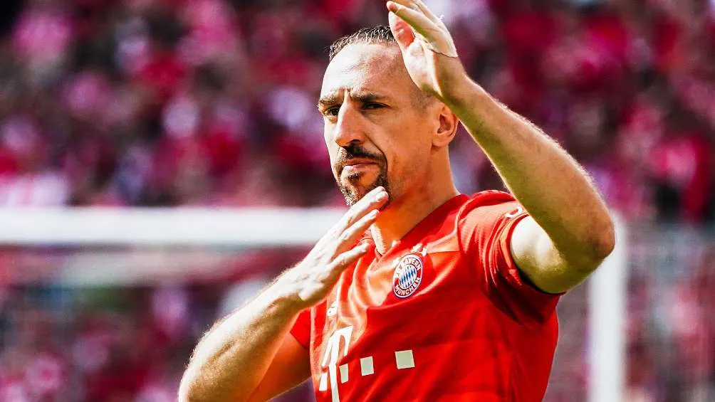 Ribéry con el Bayern Múnich