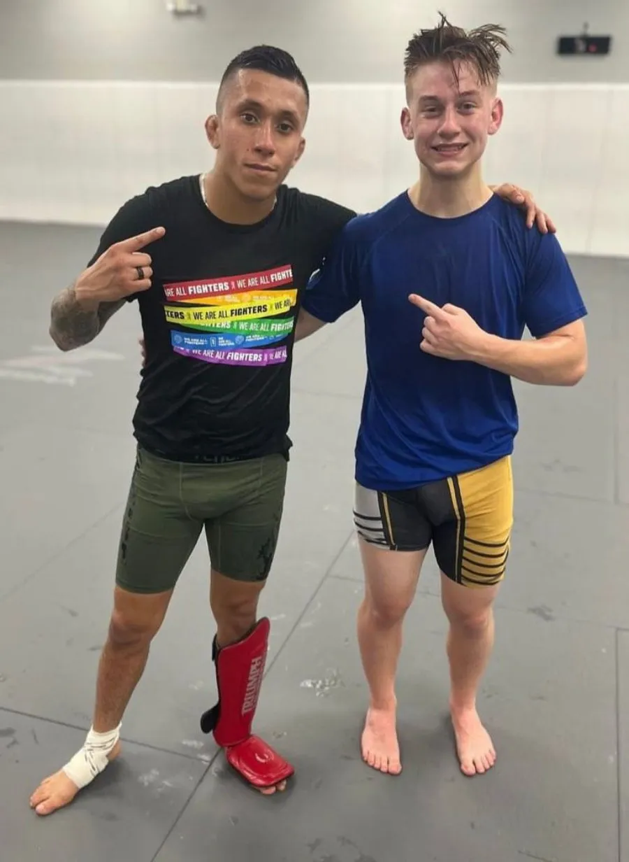 Molina en entrenamiento