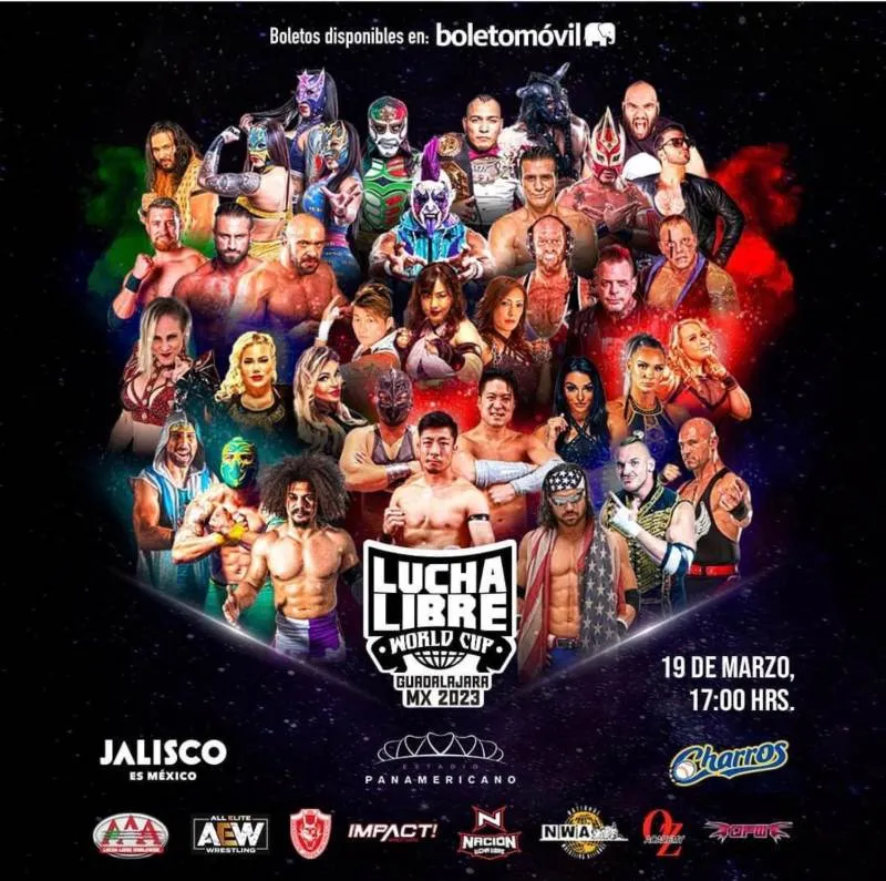 Promocional de Lucha Libre World Cup