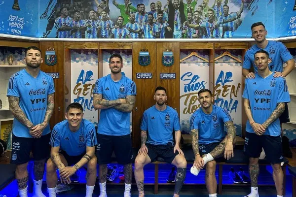 El nuevo vestidor de la Albiceleste