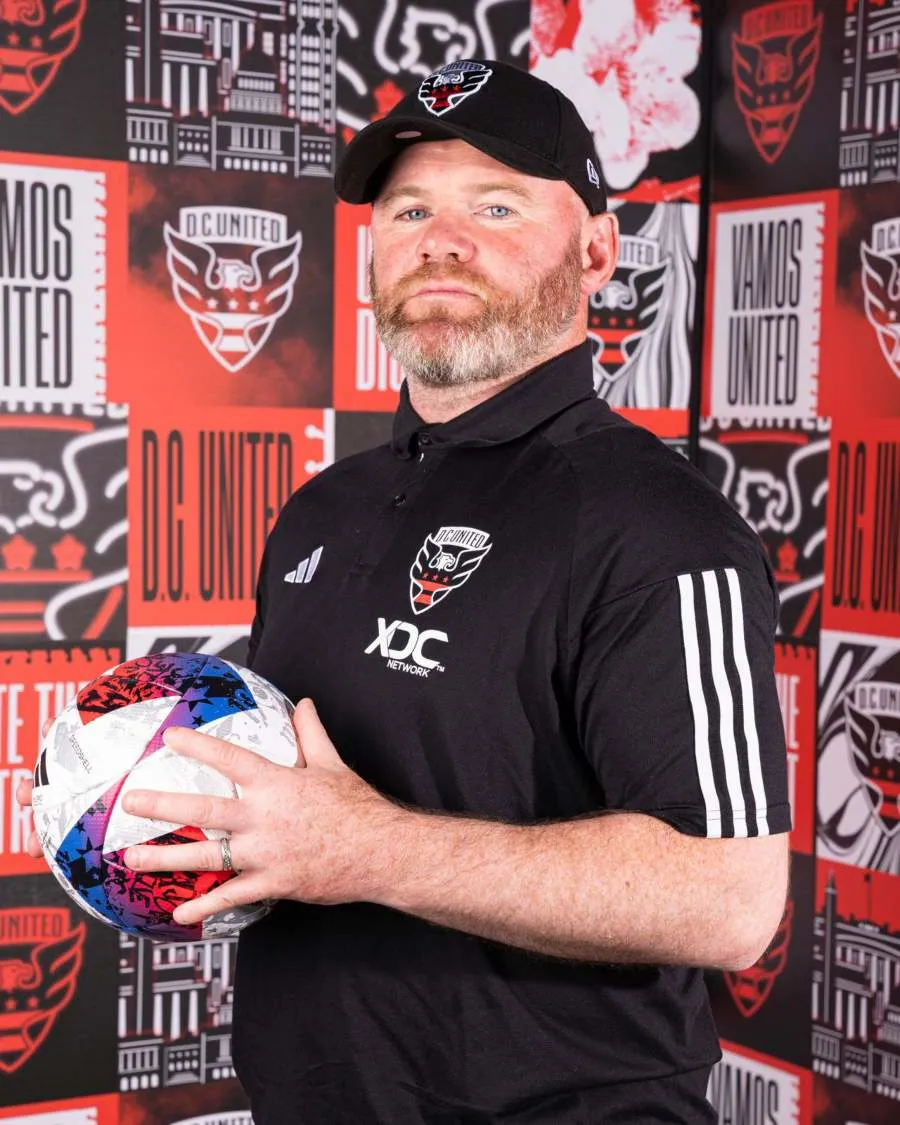 Wayne Rooney con los colores del D.C United