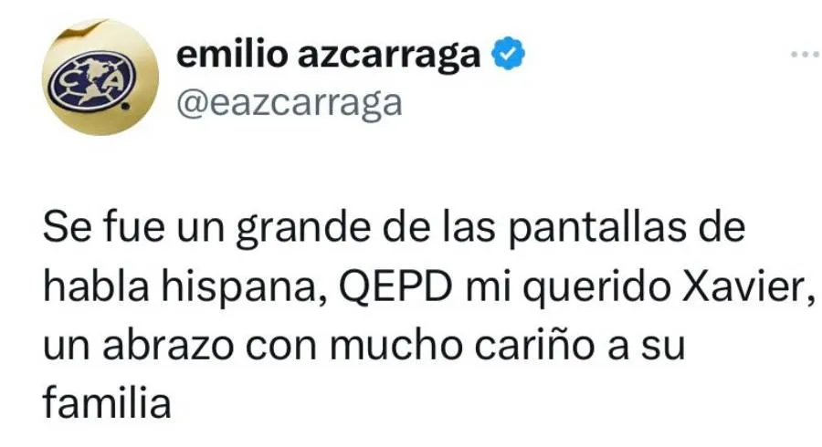 El dueño de Televisa se despide de Chabelo