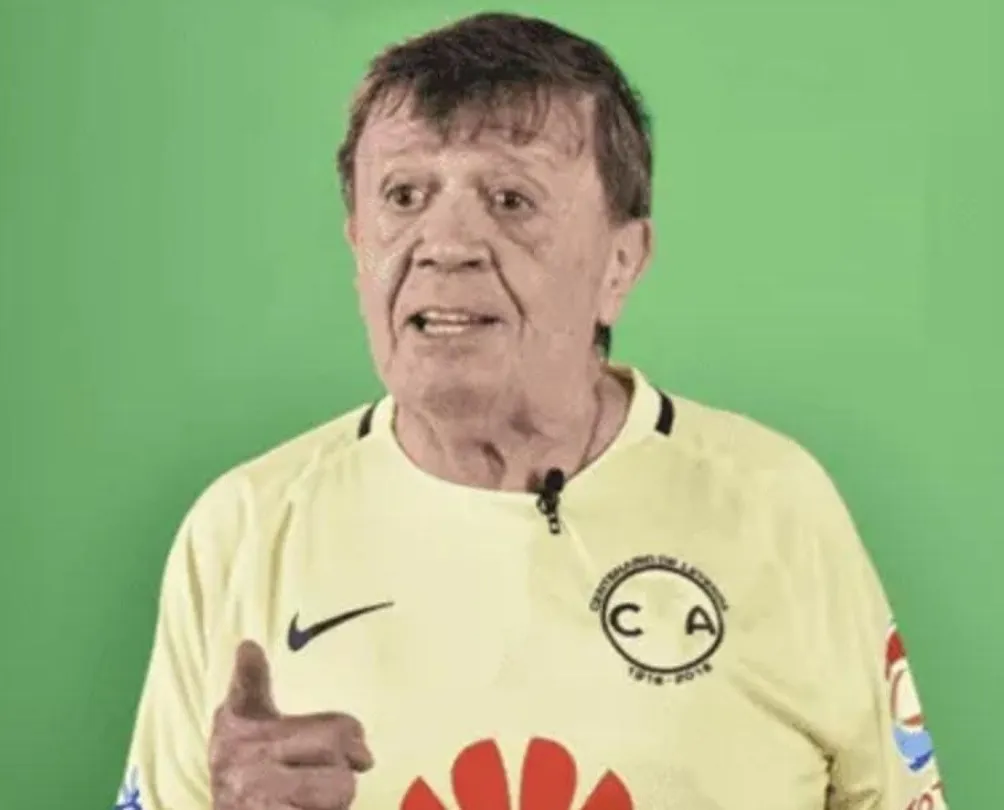 &quot;Chabelo&quot; luce la playera del América