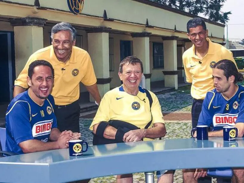 Twitter Chabelo convivió muchas veces con jugadores del Amérca