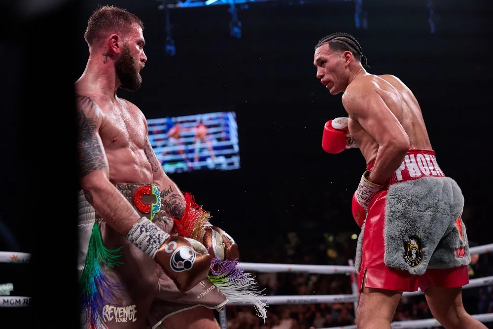 Twitter @ShowtimeBoxing Benavidez se llevó la pelea por decisión unánime