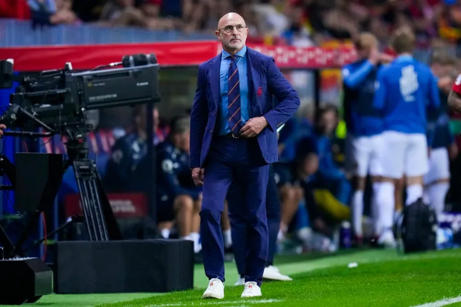 Luis de la Fuente debutó con España