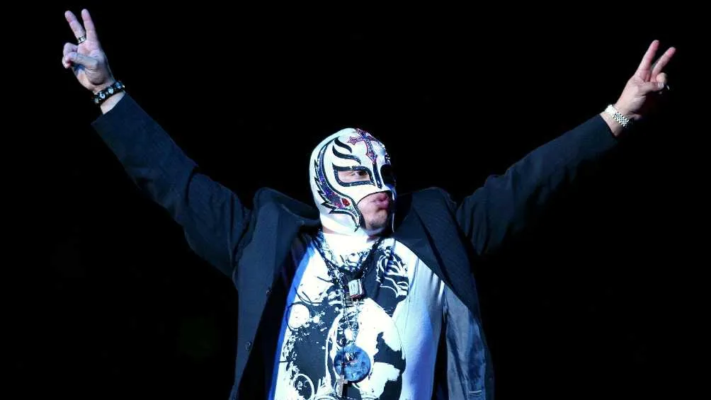 El luchador en el Palacio de los Deportes