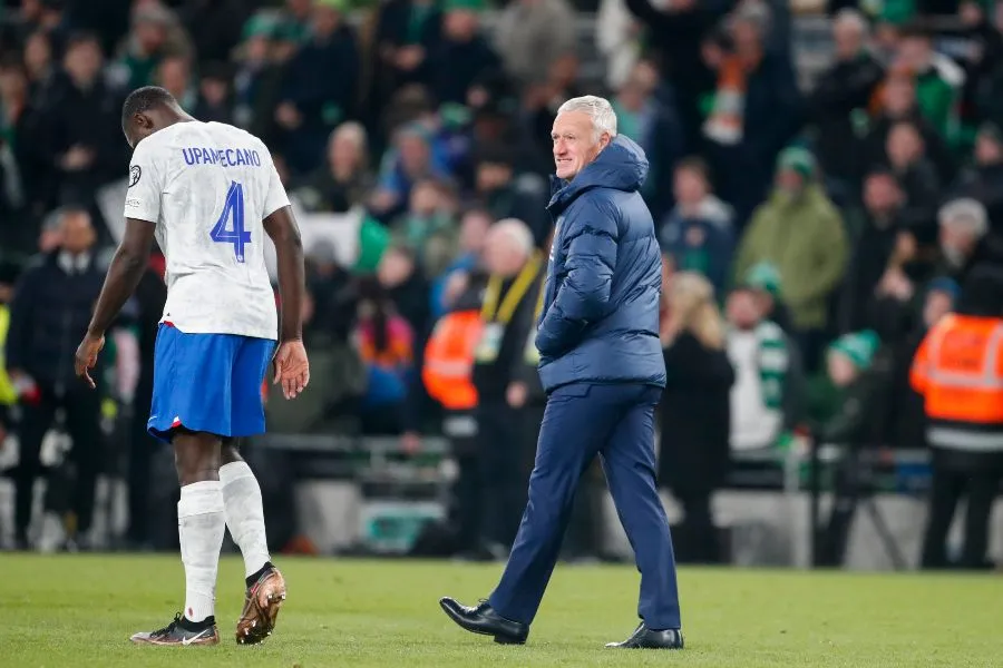 Deschamps en juego con Francia