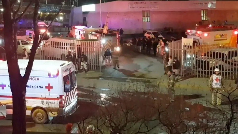 La asistencia llegó rápidamente al lugar