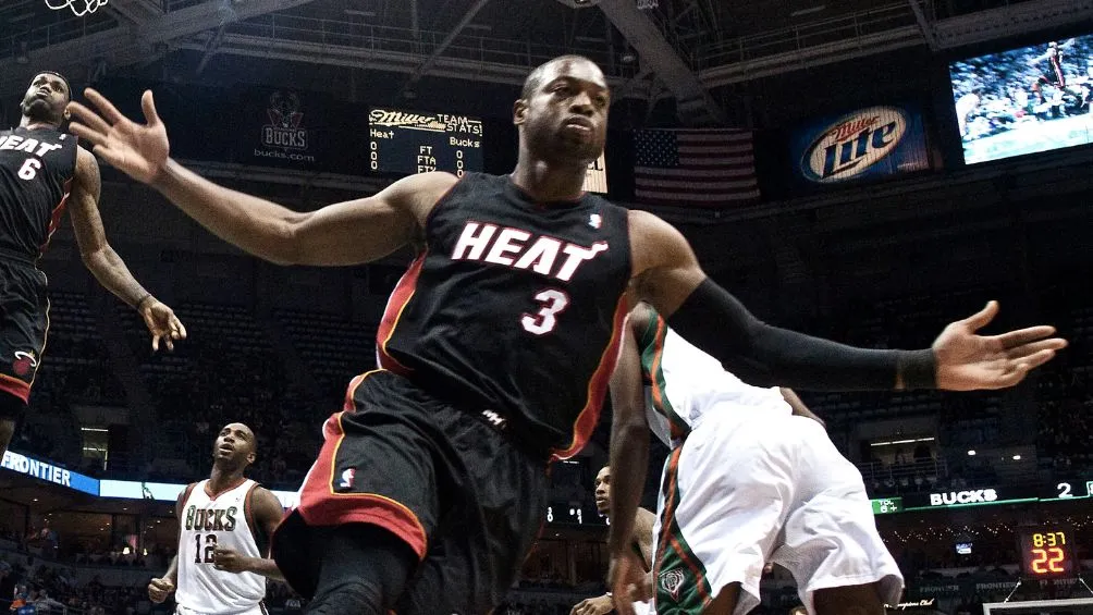 AP Dwyane Wade en un partido con el Miami Heat