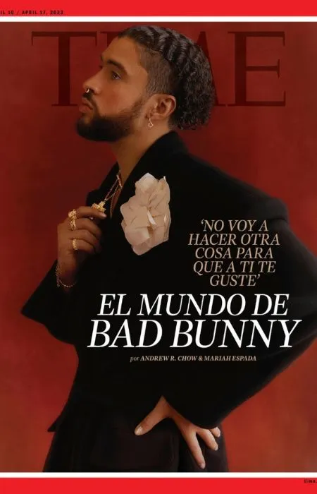 INSTAGRAM: @TIME Portada de TIME, El Mundo de Bad Bunny