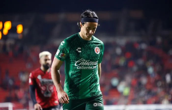 MEXSPORT Antonio Rodríguez en el partido ante Toluca, cuando perdían 3-0 al medio tiempo