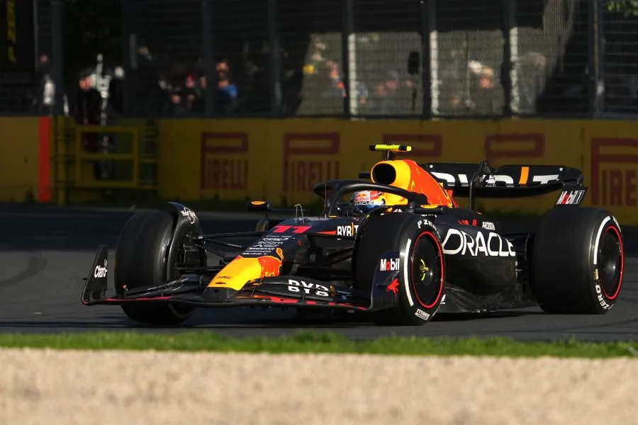 RB19 de Sergio Pérez en GP de Australia