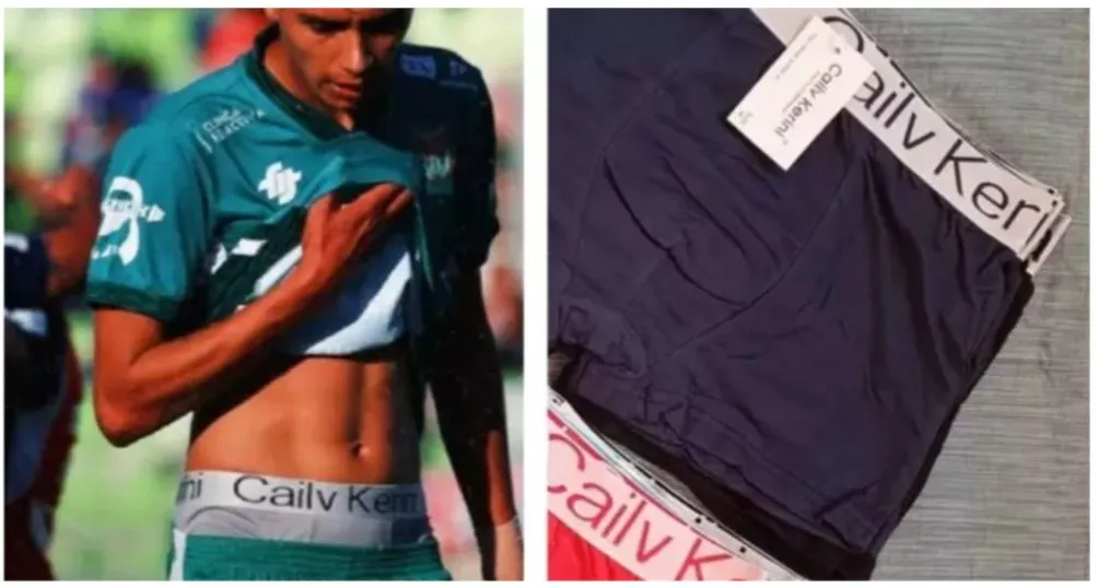 El futbolista se hizo viral en las redes sociales