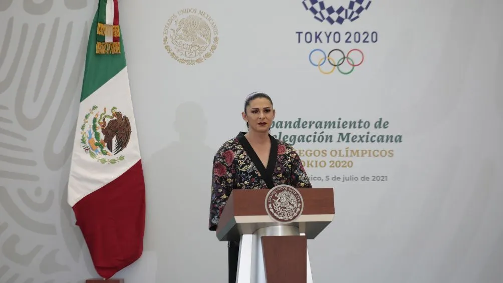 Ana Guevara, titular de la Conade