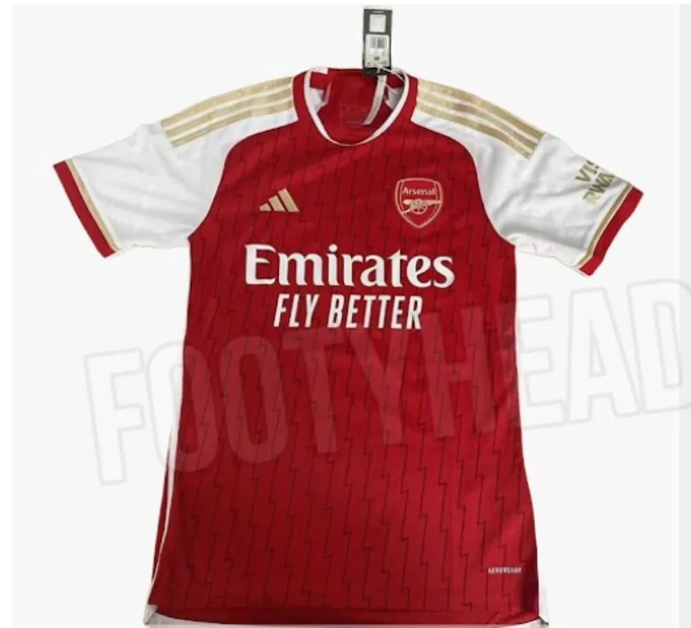 La posible playera del Arsenal para el 2023-24